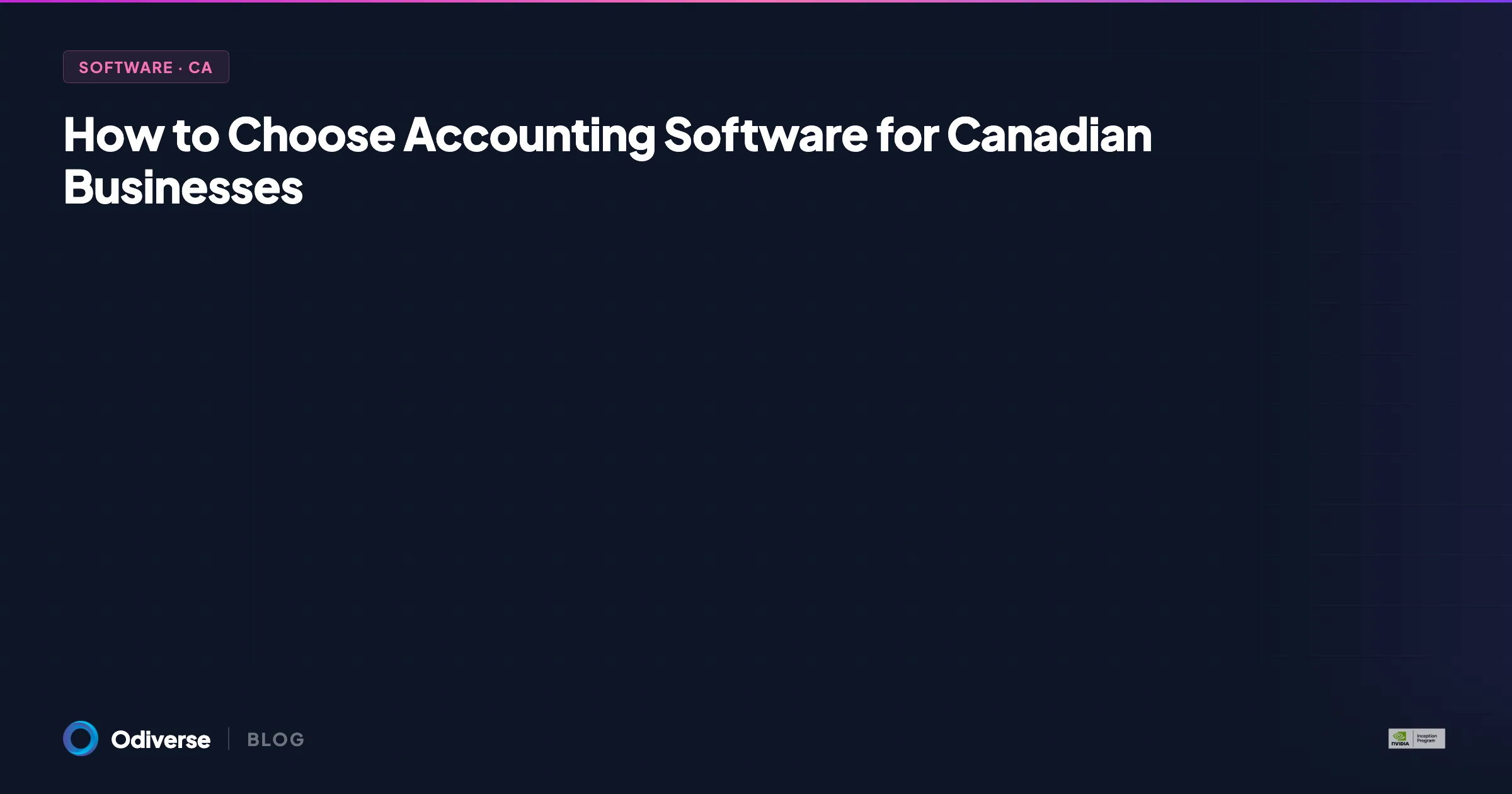 How to Choose Accounting Software for Your Canadian Business