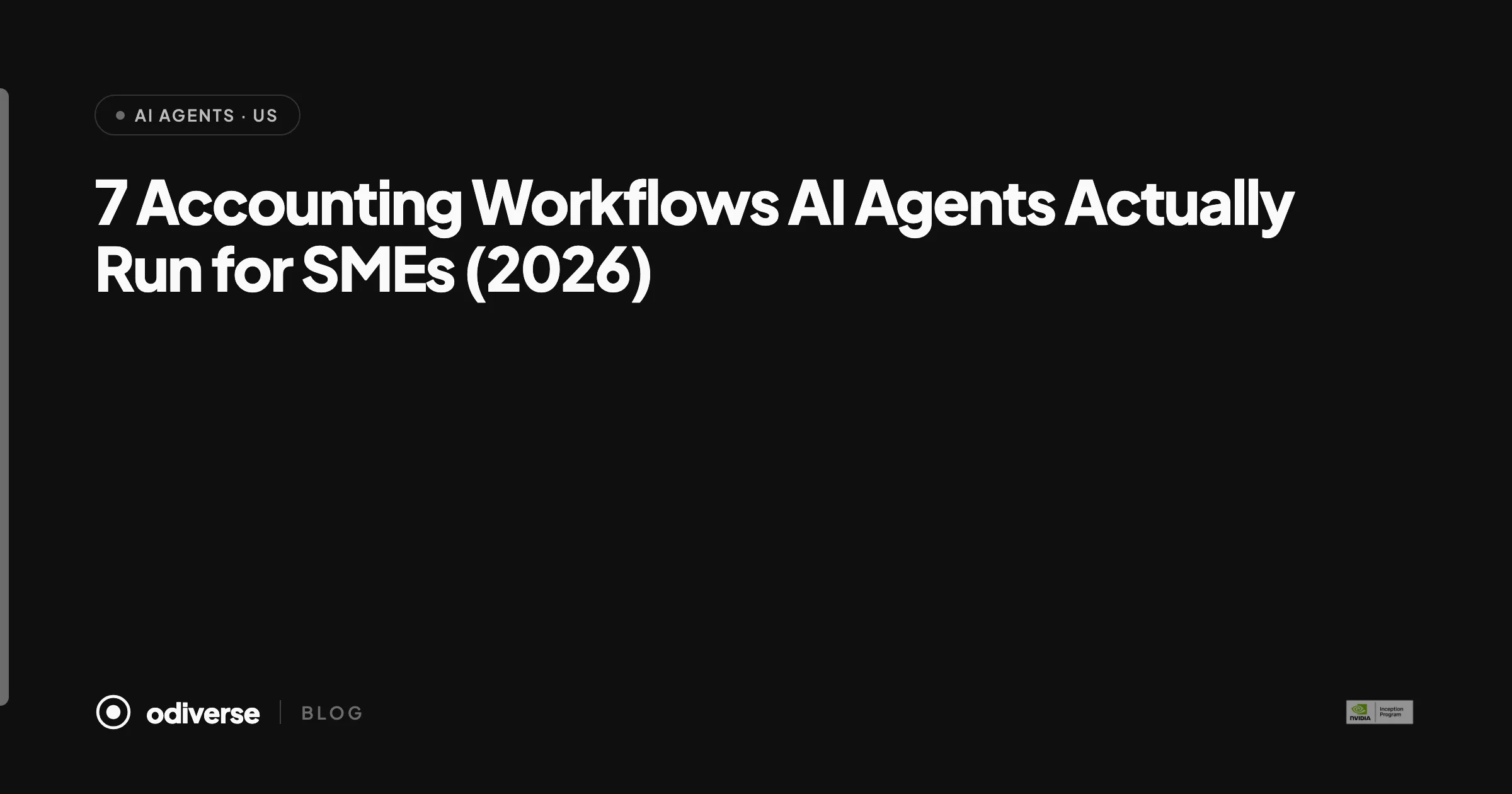 7 Accounting Workflows AI Agents Actually Run for SMEs (2026)