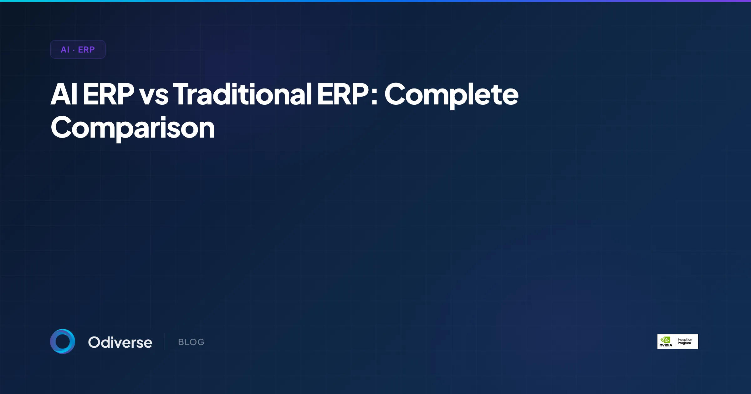 AI ERP vs Traditional ERP: Complete Comparison