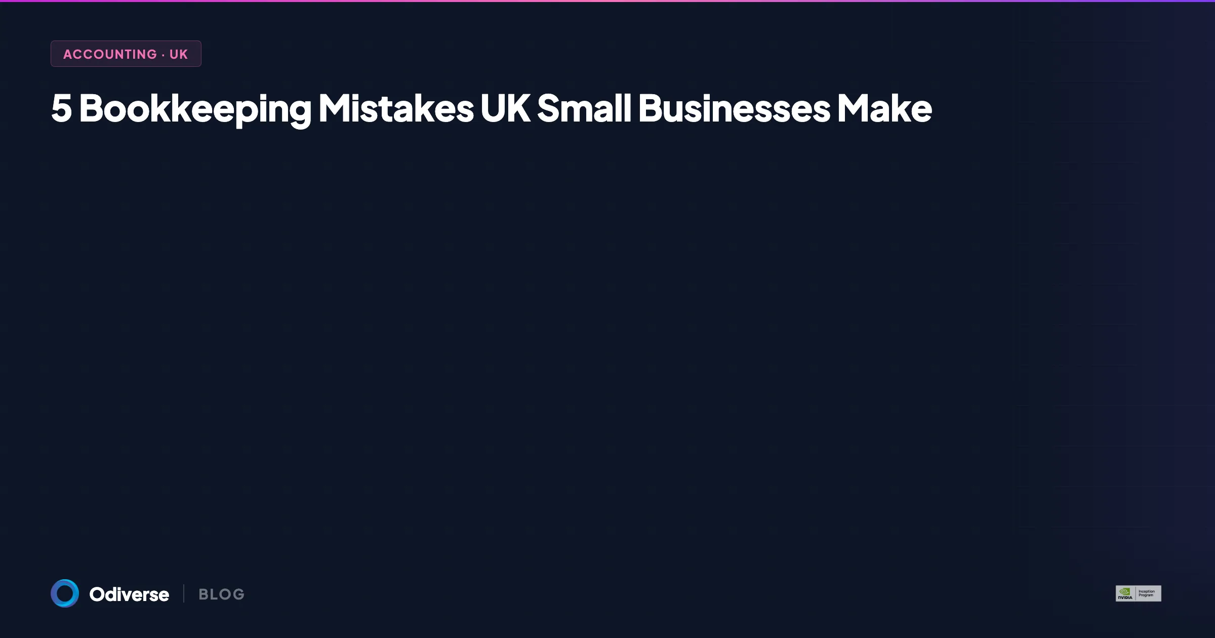 5 Bookkeeping Mistakes UK Small Businesses Make (and How to Avoid Them)