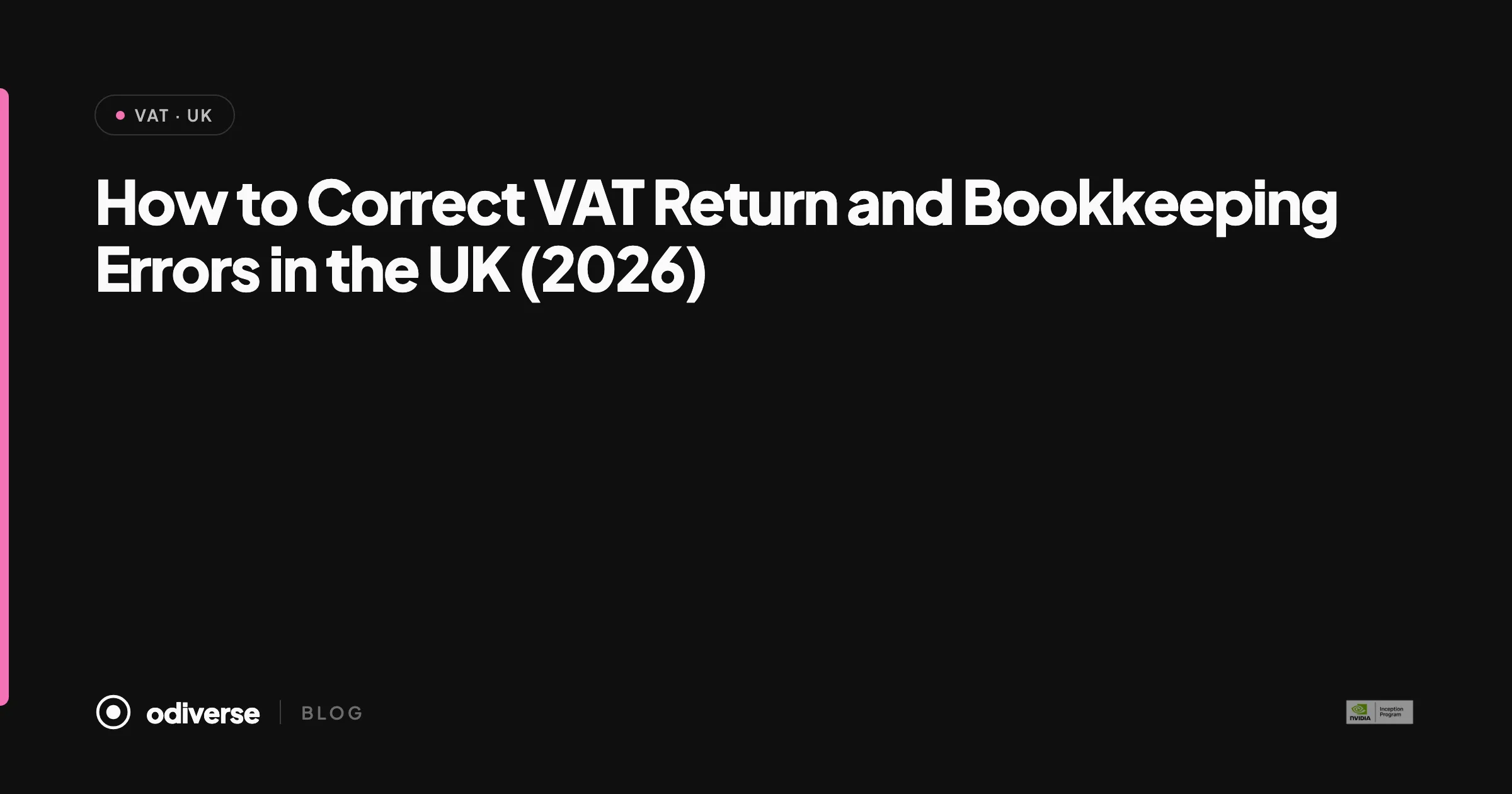 How to Correct VAT Return and Bookkeeping Errors in the UK (2026)