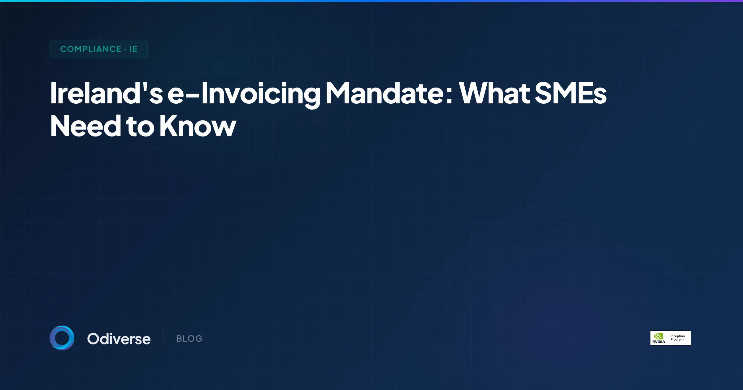 Ireland's e-Invoicing Mandate: What SMEs Need to Know Before 2028