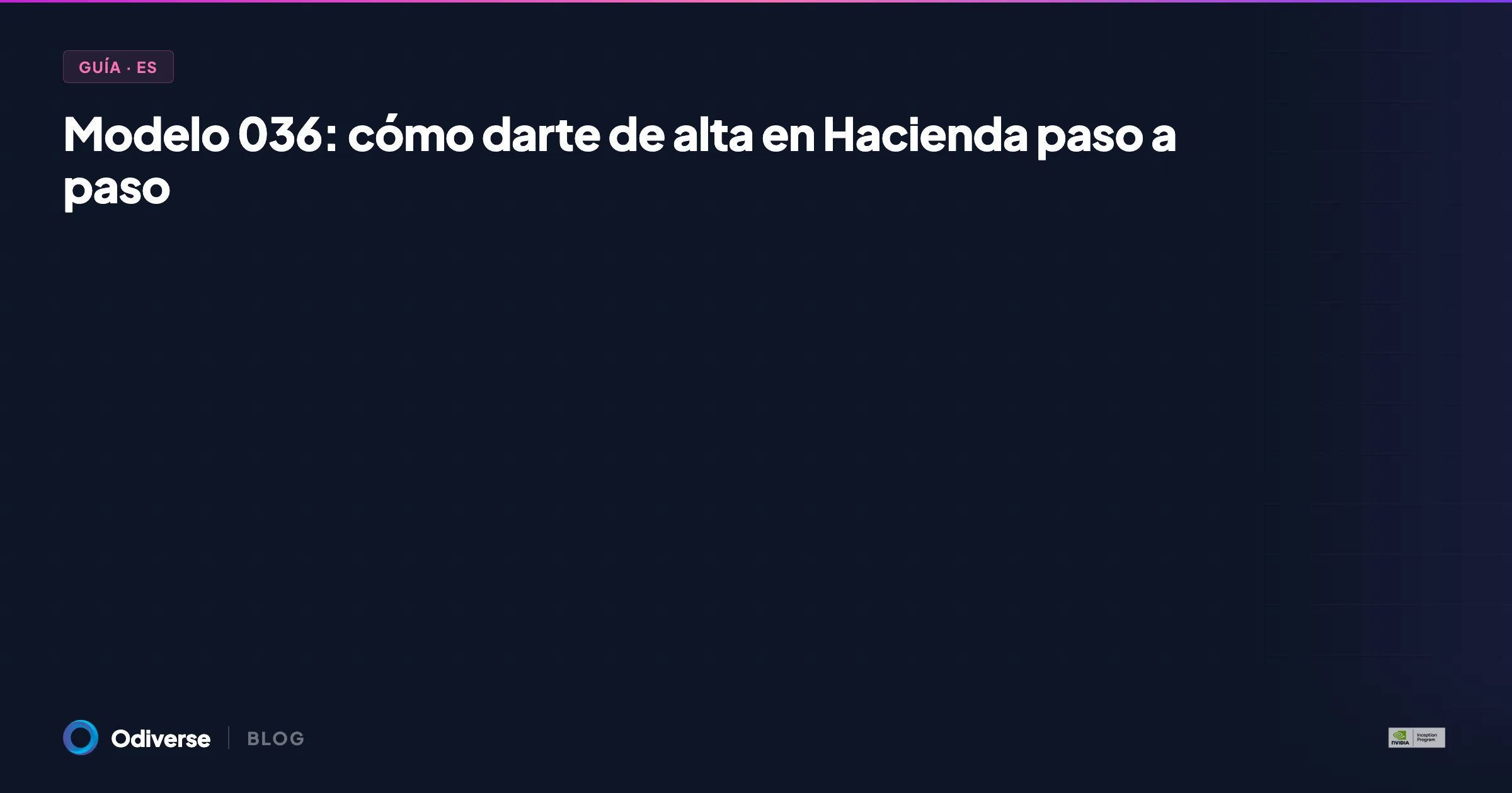 Modelo 036: cómo darte de alta en Hacienda paso a paso