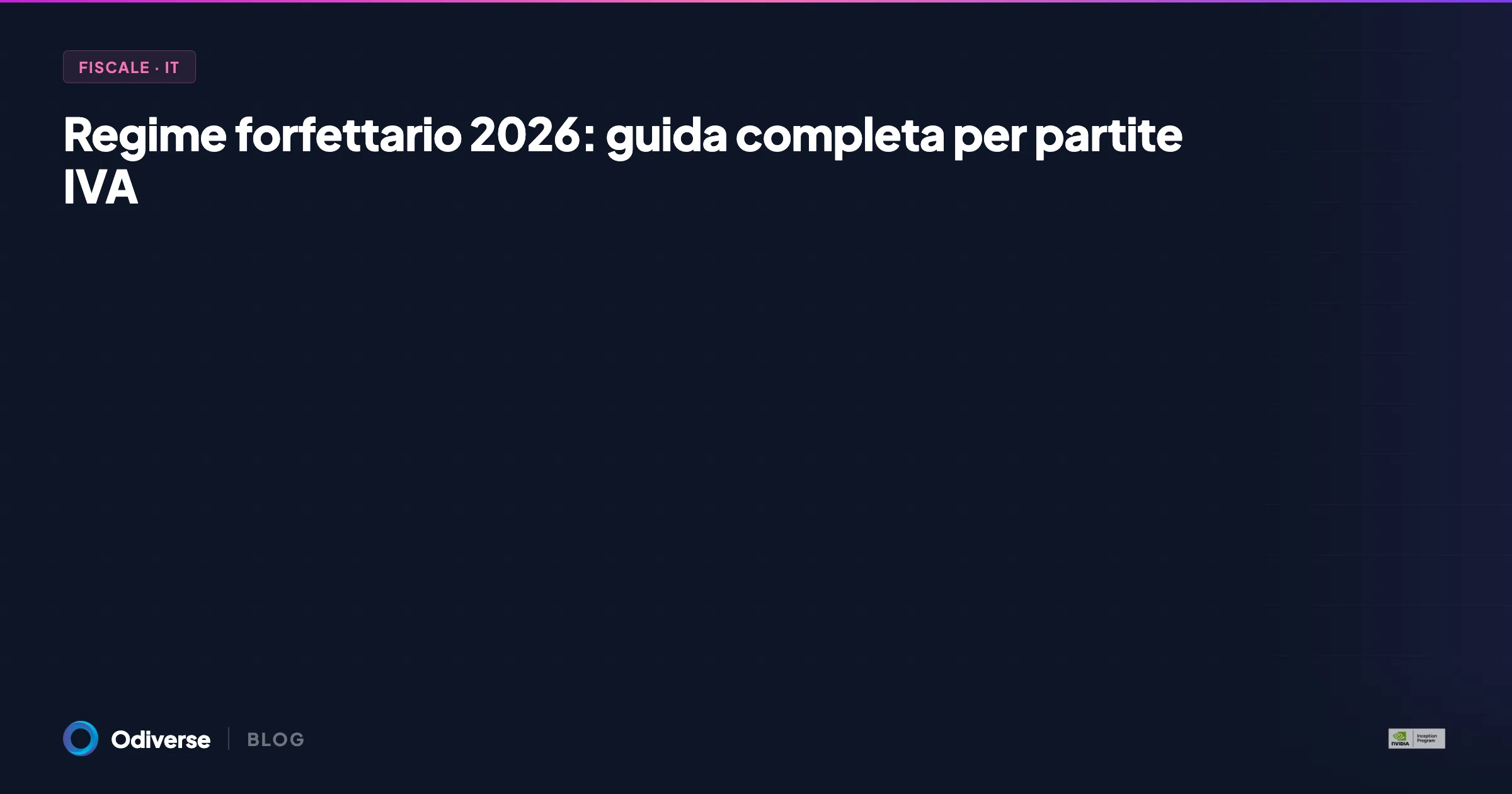 Regime forfettario 2026: guida completa per partite IVA