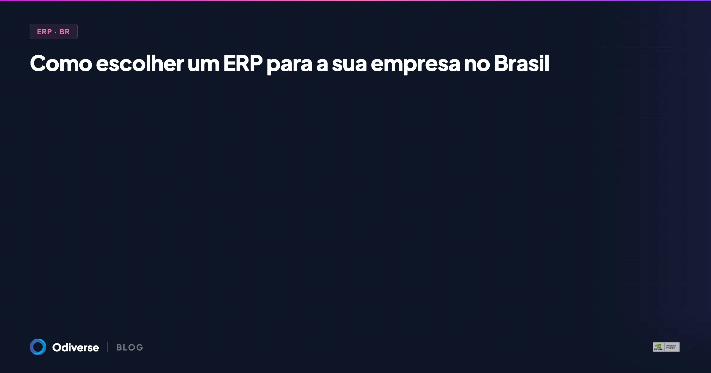 Como escolher um ERP para a sua empresa no Brasil em 2026