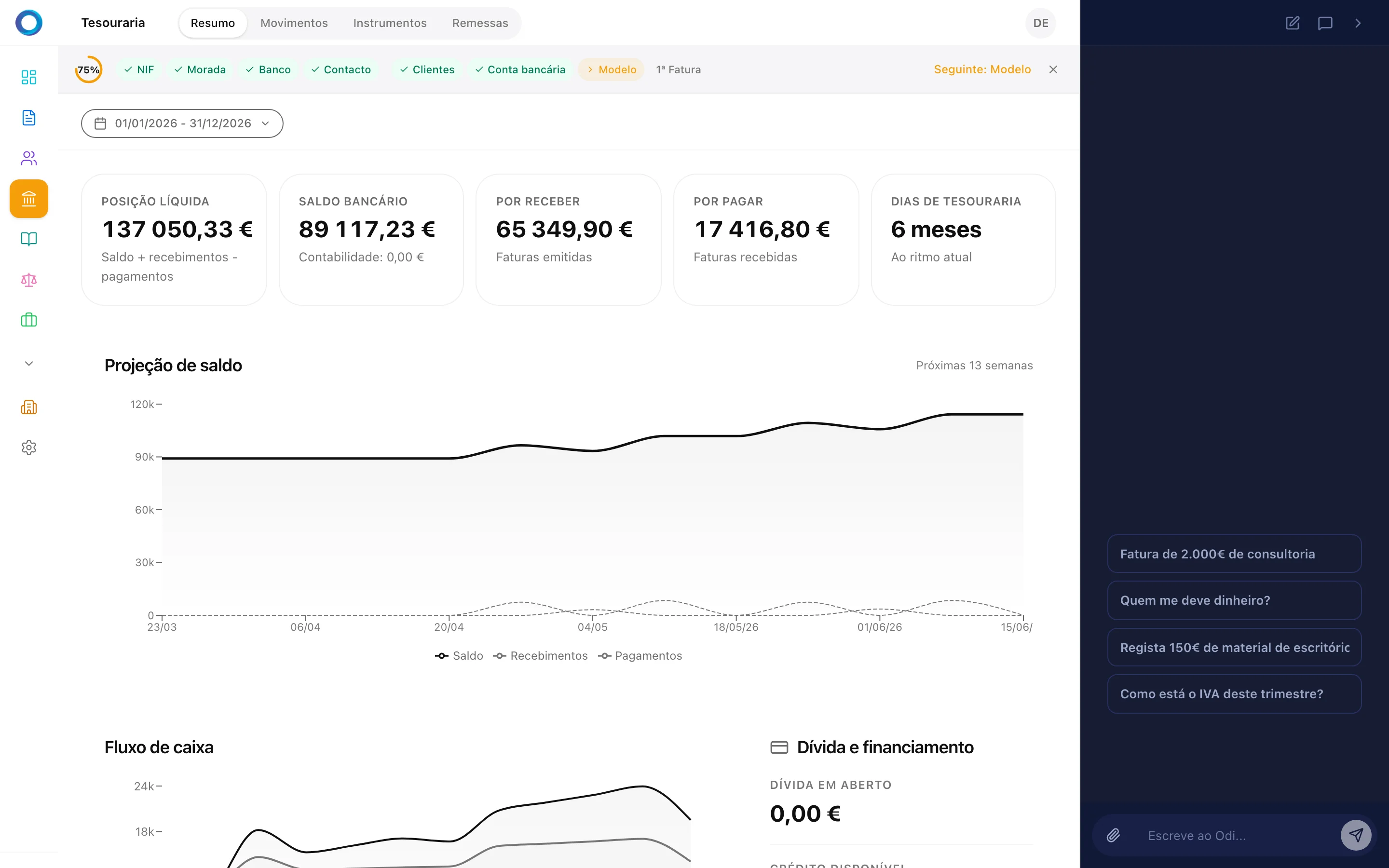 Declarações fiscais automáticas